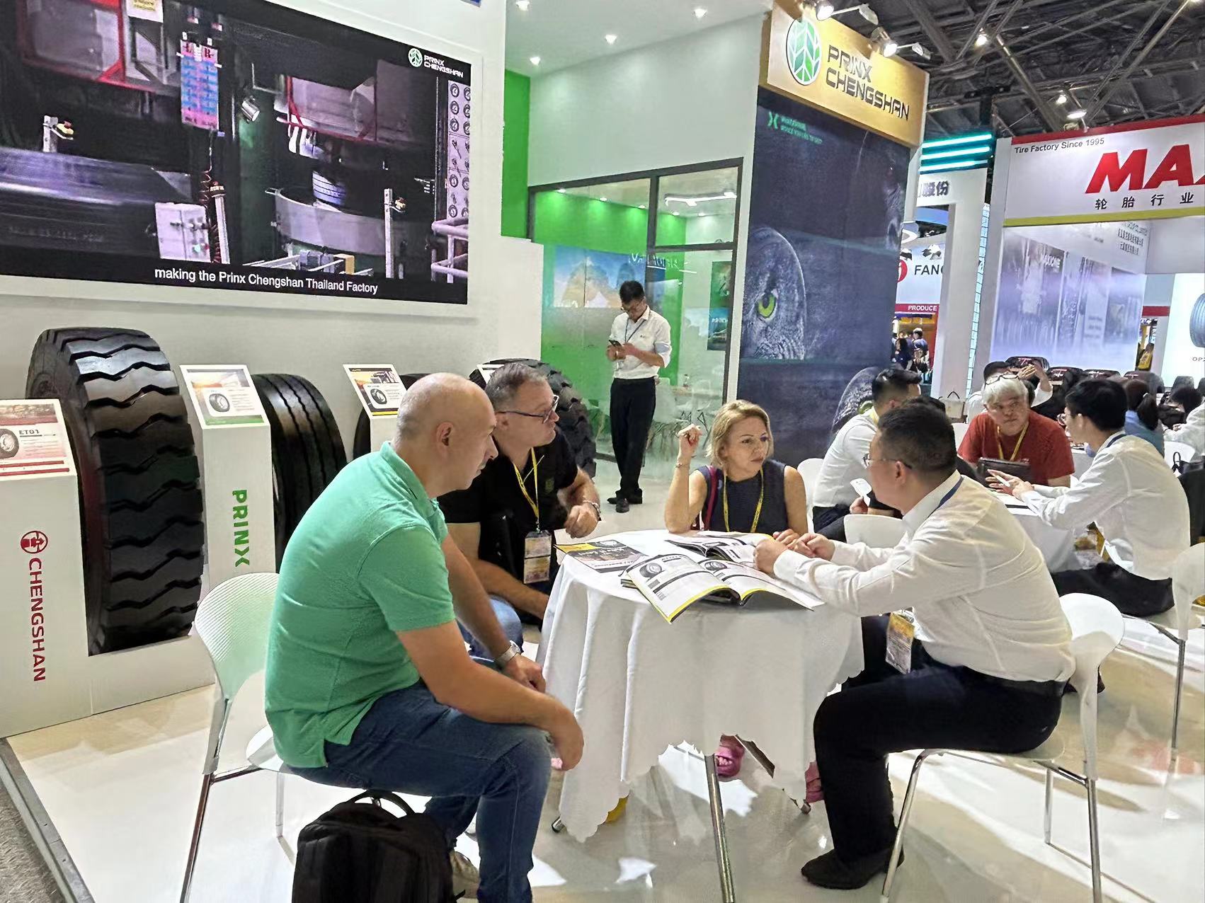 PRINX CHENGSHAN appears at the 2023 Shanghai International Tire Fair